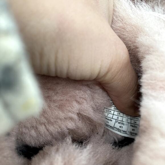 UGG Blush Pink Short Button Boots - Picture 7 of 7